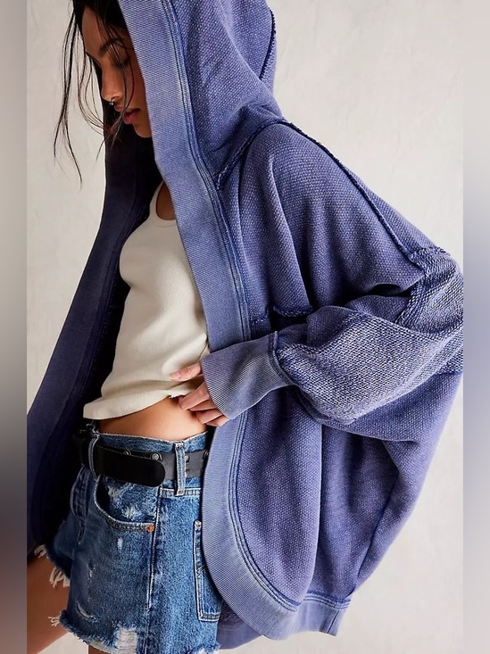 Free People Tops - NWT Free People Forever Yours Cardi Sweatshirt